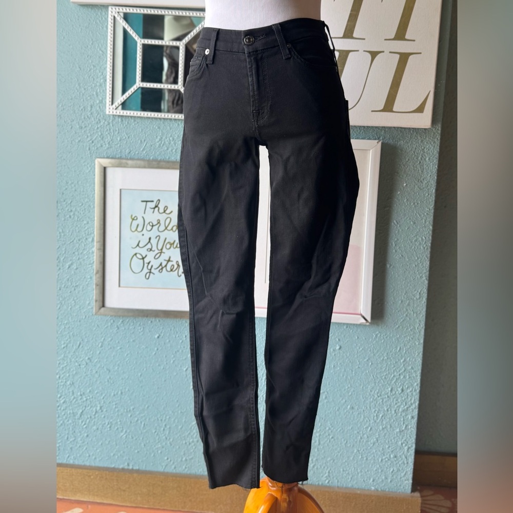 7 For All Mankind Black Women Jeans